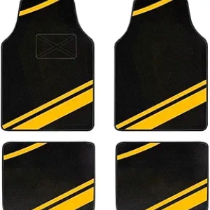 Tapis de sol voiture universels 4 pièces - Protégez votre intérieur